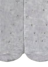 Baby Girls Mayoral Silver Print Tights
